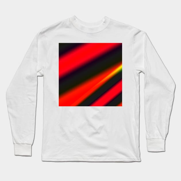 red black abstract design Long Sleeve T-Shirt by Artistic_st